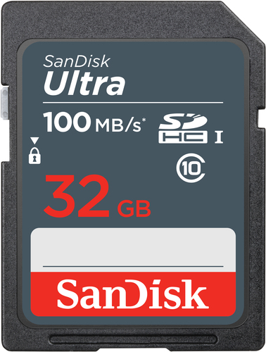 Bild von SanDisk Ultra 32GB SDHC Mem Card 100MB/s UHS-I Klasse 10