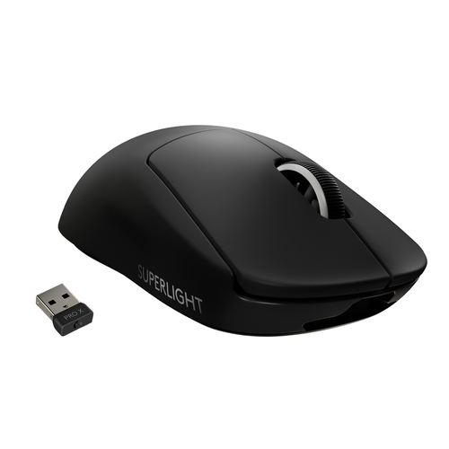 Bild von Logitech G Pro X Superlight Maus Gaming rechts RF Wireless 25600 DPI