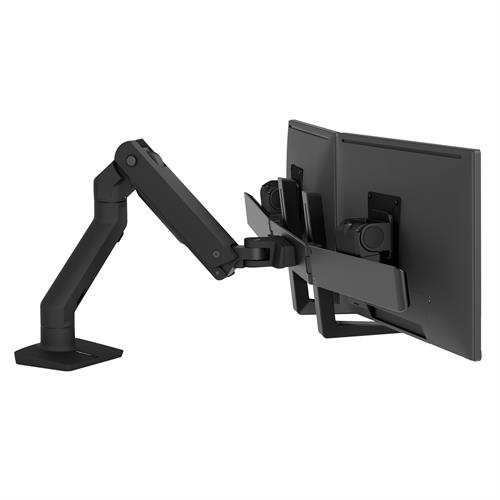 ERGOTRON HX DUAL MONITOR ARM IN SCHWARZ