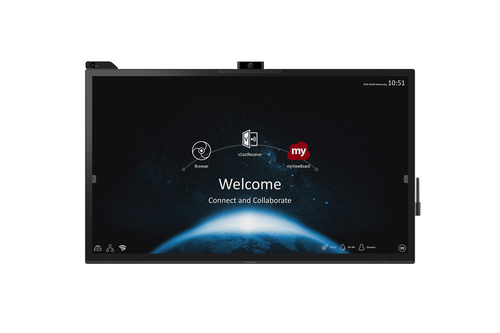 Bild von Viewsonic IFP6570 Interaktives Whiteboard 165,1 cm (65 Zoll) 3840 x 2160 Pixel Touchscreen Schwarz HDMI