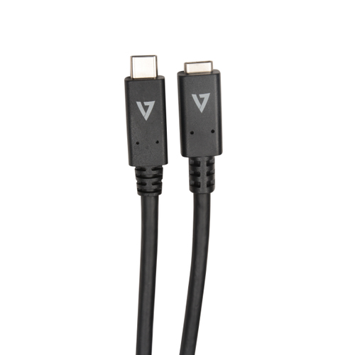 Bild von V7 V7UC3EXT-2M USB Kabel USB 3.2 Gen 1 (3.1 Gen 1) USB C Schwarz