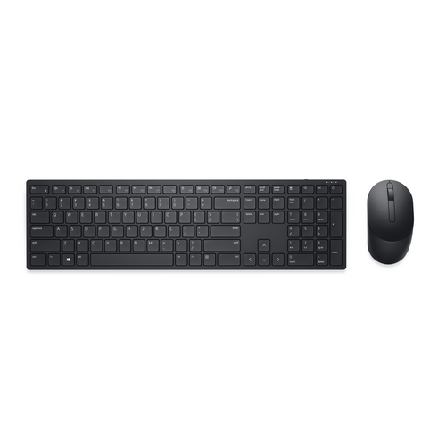 Bild von DELL KM5221W Tastatur Maus enthalten Büro RF Wireless AZERTY Französisch Schwarz