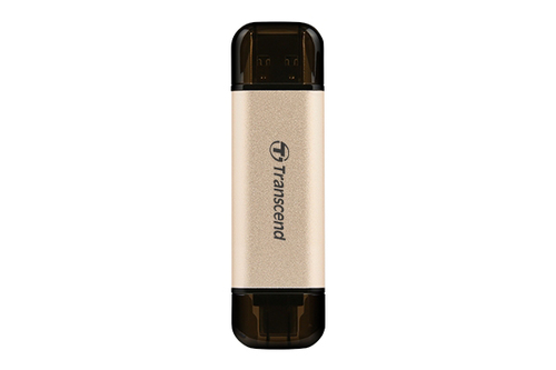 Bild von Transcend JetFlash 930C USB-Stick 256 GB USB Type-A / USB Type-C 3.2 Gen 1 (3.1 Gen 1) Gold