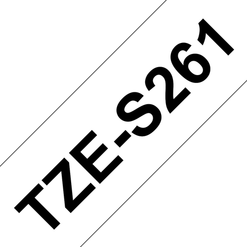 Bild von Brother TZE-S261 Etiketten erstellendes Band TZ