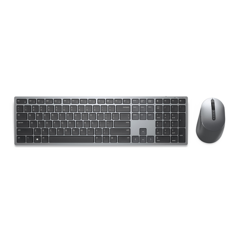 Bild von DELL KM7321W Tastatur Maus enthalten Büro RF Wireless + Bluetooth QWERTY US International Grau, Titan