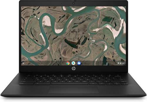 Bild von HP Chromebook 14 G7 N4500 35,6 cm (14 Zoll) Touchscreen Full HD Intel® Celeron® 8 GB LPDDR4x-SDRAM 128 GB eMMC Wi-Fi 6 (802.11ax) ChromeOS Schwarz