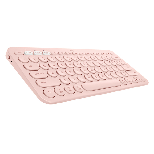 Bild von Logitech K380 for Mac Multi-Device Bluetooth Keyboard Tastatur Universal QWERTY Englisch Pink