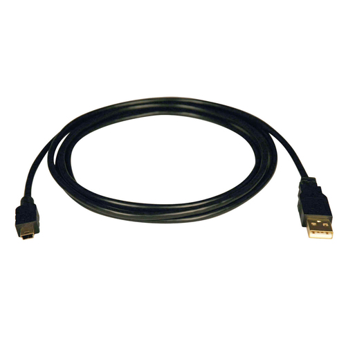 Bild von Tripp Lite U030-003 USB Kabel USB 2.0 0,91 m USB A Mini-USB B Schwarz