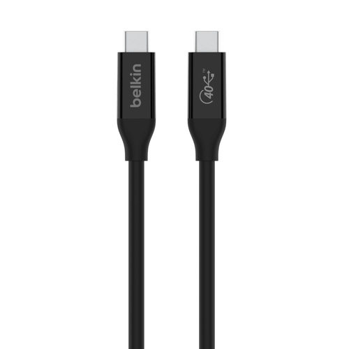 Bild von Belkin INZ001bt0.8MBK USB Kabel 0,8 m USB4 Gen 3x2 USB C Schwarz