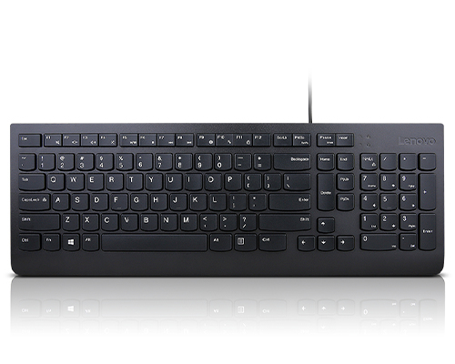 Bild von Lenovo Essential Tastatur Universal USB QWERTY UK Englisch Schwarz