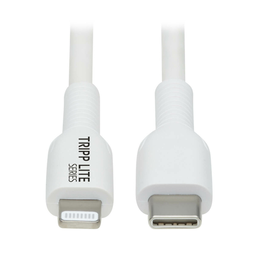 Bild von Tripp Lite M102AB-02M-WH Lightning-Kabel 2 m Weiß