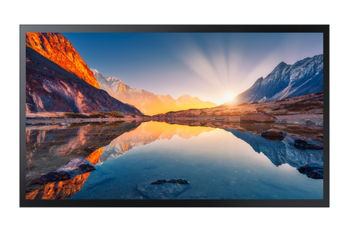 Bild von Samsung QM32R-T Digital Beschilderung Flachbildschirm 81,3 cm (32 Zoll) WLAN 400 cd/m² Full HD Schwarz Touchscreen