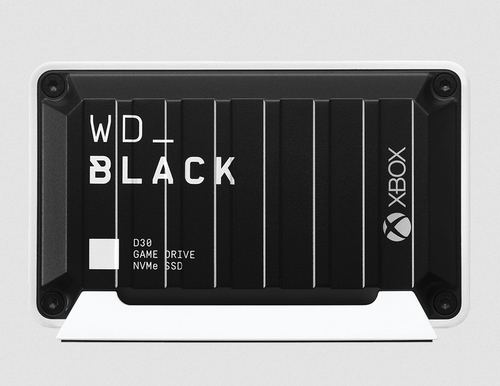 Bild von Western Digital WD_BLACK D30 1 TB USB Typ-C 3.2 Gen 2 (3.1 Gen 2) Schwarz, Weiß