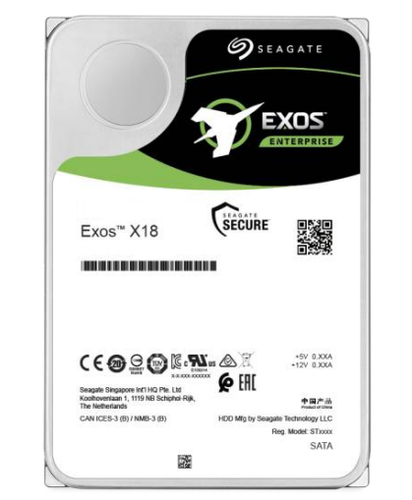 SEAGATE EXOS X18 10TB SAS SED