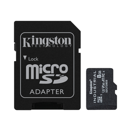 Bild von Kingston Technology Industrial 8 GB MicroSDHC UHS-I Klasse 10