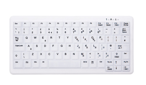 Bild von CHERRY AK-C4110 Tastatur RF Wireless QWERTY UK Englisch Weiß