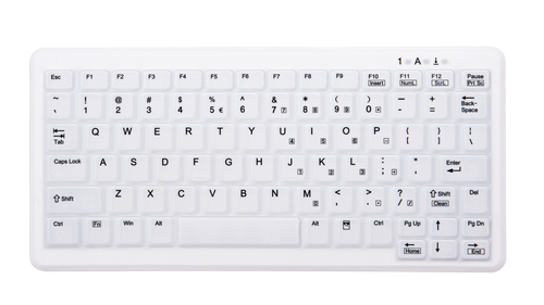 Bild von CHERRY AK-C4110 Tastatur RF Wireless QWERTY US Englisch Weiß