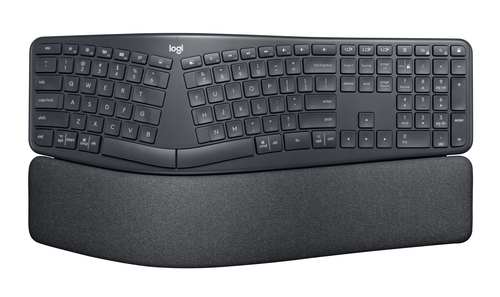 Bild von Logitech K860 for Business Tastatur Büro Bluetooth Nordisch Graphit