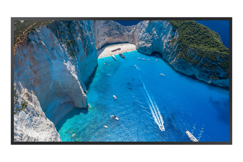 Bild von Samsung OM75A Digital Signage Flachbildschirm 190,5 cm (75&quot;) LCD WLAN 4000 cd/m² 4K Ultra HD Schwarz Eingebauter Prozessor Tizen 5.0 24/7