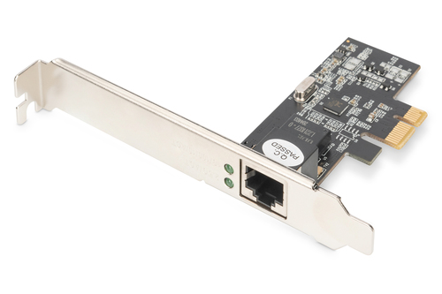 Bild von Digitus Gigabit Ethernet PCI Express Netzwerkkarte 2.5G (4-Speed)