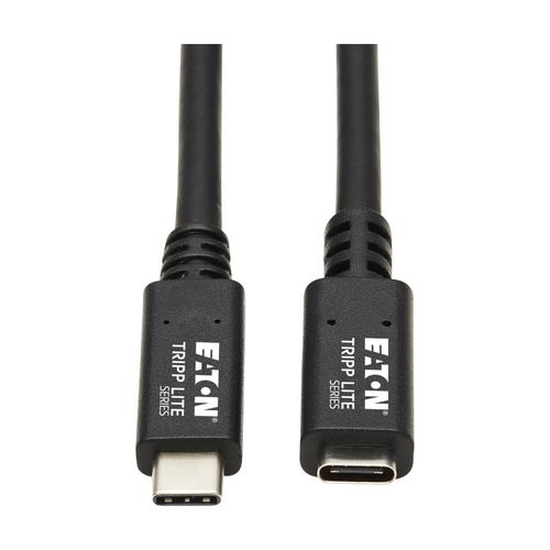 Bild von Tripp Lite U421-20N-G2 USB Kabel USB 3.2 Gen 2 (3.1 Gen 2) 0,49 m USB C Schwarz