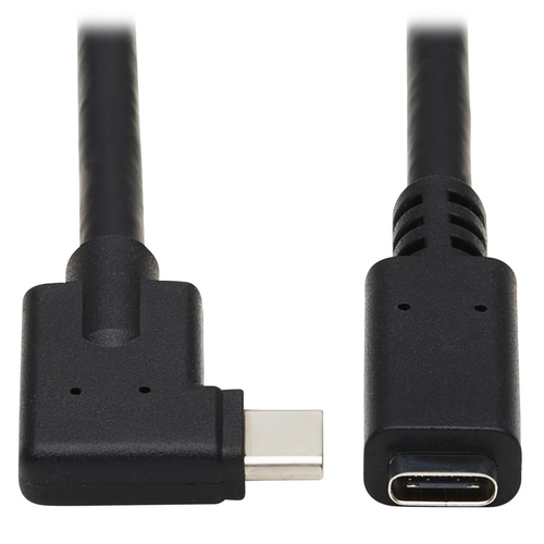 Bild von Tripp Lite U421-20N-G2-RA USB Kabel USB 3.2 Gen 2 (3.1 Gen 2) 0,5 m USB C Schwarz