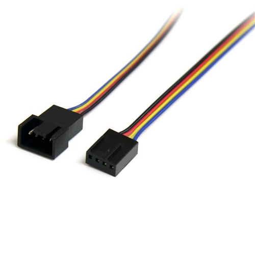 STARTECH 12IN 4 PIN FAN POWER EXT CABLE