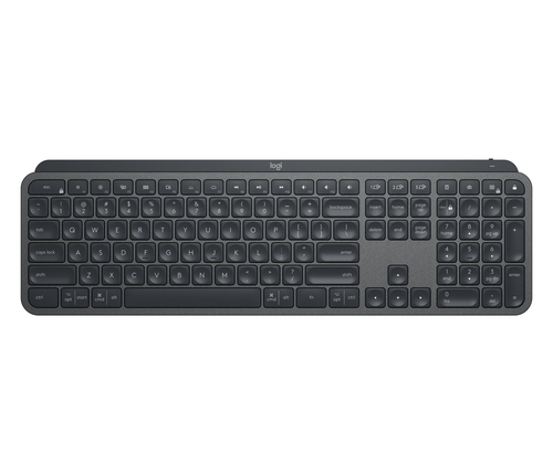 Bild von Logitech MX Keys Tastatur Büro RF Wireless + Bluetooth Portuguesisch Graphit