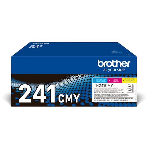 BROTHER TN-241CMY TONER MULTIPACK 1400P