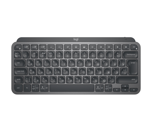 Bild von Logitech MX Keys Mini for Business Tastatur Büro RF Wireless + Bluetooth QWERTY Russisch Graphit