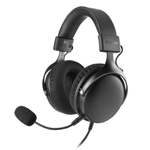 Bild von Sharkoon B2 Kopfhörer Kabelgebunden Kopfband Gaming Schwarz