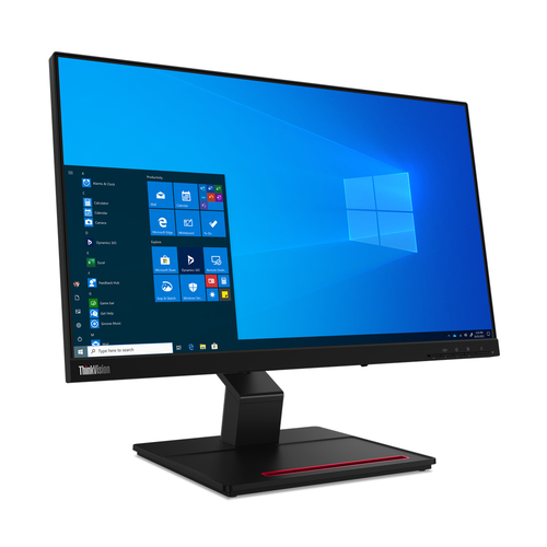 Bild von Lenovo ThinkVision T24t-20 LED display 60,5 cm (23.8&quot;) 1920 x 1080 Pixel Full HD Touchscreen Kapazitiv Schwarz