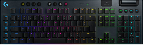 Bild von Logitech G G915 Tastatur Maus enthalten Gaming RF Wireless + Bluetooth QWERTY Italienisch Karbon