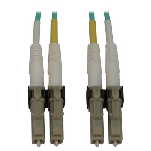 Bild von Tripp Lite N820X-03M InfiniBand/Glasfaserkabel 3 m LC OFNR Aqua-Farbe, Beige