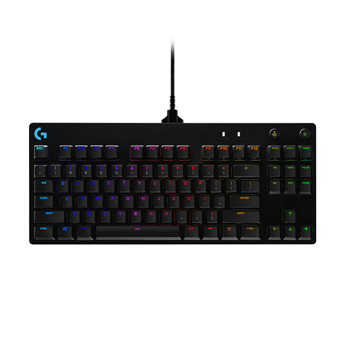 Bild von Logitech G Pro Gaming Tastatur USB Spanisch Schwarz