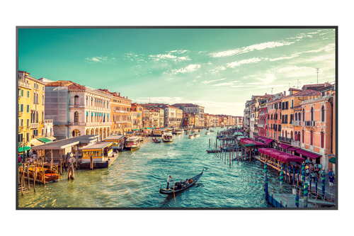 Bild von Samsung QM98T-B Digital Signage Flachbildschirm 2,49 m (98&quot;) LCD WLAN 500 cd/m² 4K Ultra HD Schwarz Eingebauter Prozessor Tizen 4.0