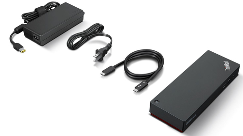 Bild von Lenovo ThinkPad Universal Thunderbolt 4 Smart Dock Kabelgebunden Schwarz