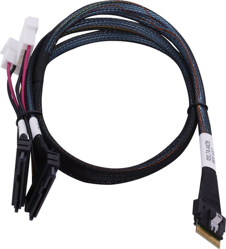 Bild von Microchip Technology 2305500-R Serial Attached SCSI (SAS)-Kabel 0,8 m Schwarz, Mehrfarbig