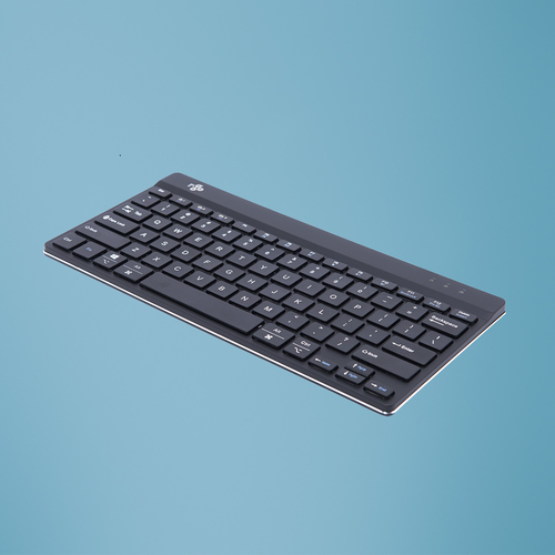 Bild von R-Go Tools Ergonomische Tastatur R-Go Compact Break, kompakte Tastatur mit Pausensoftware, QWERTY (US), Bluetooth, Schwarz