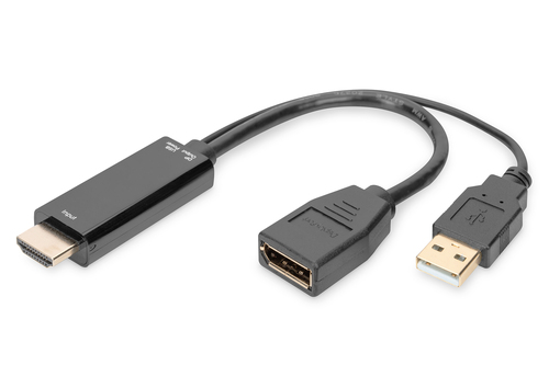 Bild von Digitus 4K HDMI Adapter - HDMI auf DisplayPort