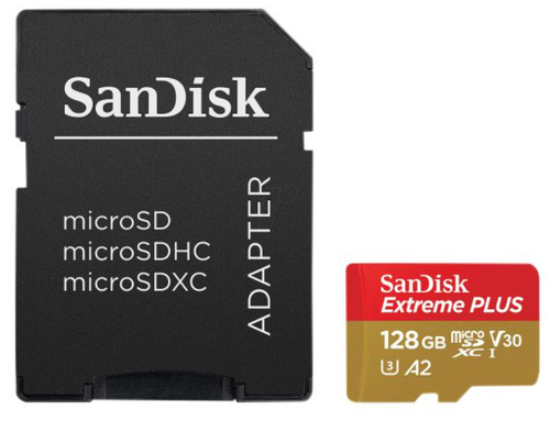 Bild von SanDisk Extreme PLUS 128 GB MicroSDXC Klasse 10