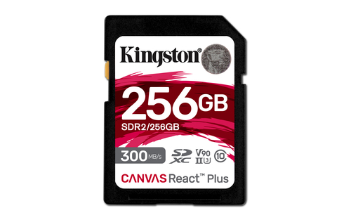 Bild von Kingston Technology Canvas React Plus 256 GB SD UHS-II Klasse 10