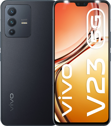 Bild von VIVO V23 5G 16,4 cm (6.44 Zoll) Dual-SIM Android 12 USB Typ-C 12 GB 256 GB 4200 mAh Schwarz