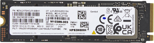 HP INC. HP 1TB PCIE-4X4 NVME M.2 SSD
