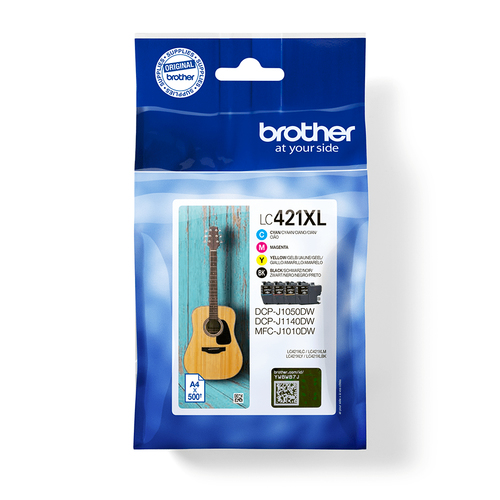 BROTHER LC-421XL VALUE PACK INK BLACK C