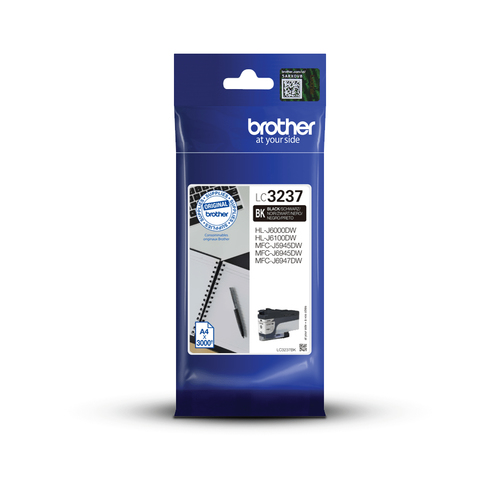 BROTHER LC-3237BK INK CARTRIDGE BLACK