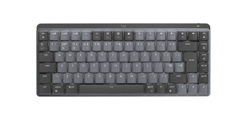 Bild von Logitech MX Mini Mechanical Tastatur Büro RF Wireless QWERTY UK Englisch Graphit, Grau