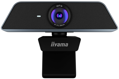 Bild von iiyama UC CAM120UL-1 Videokonferenzkamera 8 MP Schwarz 3840 x 2160 Pixel 30 fps
