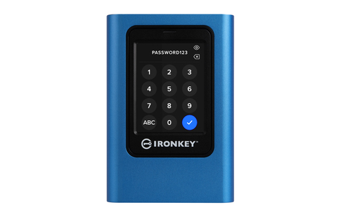 Bild von Kingston Technology IronKey Vault Privacy 80 960 GB Blau