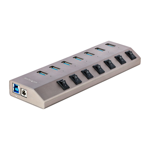 STARTECH 7-PT USB HUB W/ON/OFF SWITCHES